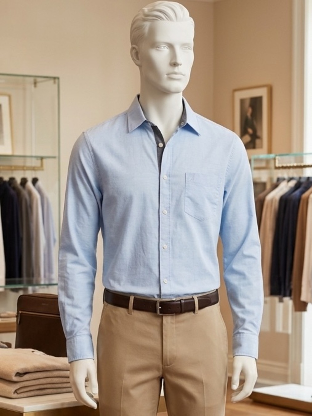 Nautica Light Blue Dress Shirt